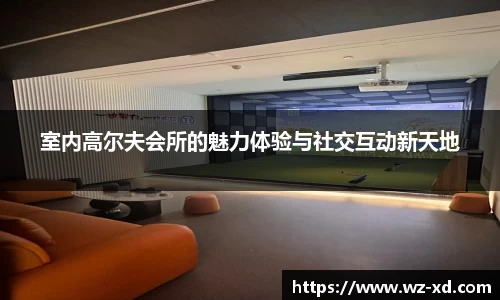 室内高尔夫会所的魅力体验与社交互动新天地